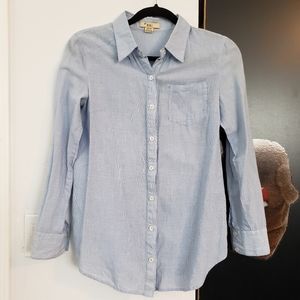 Forever 21 Chambray Button Down Top